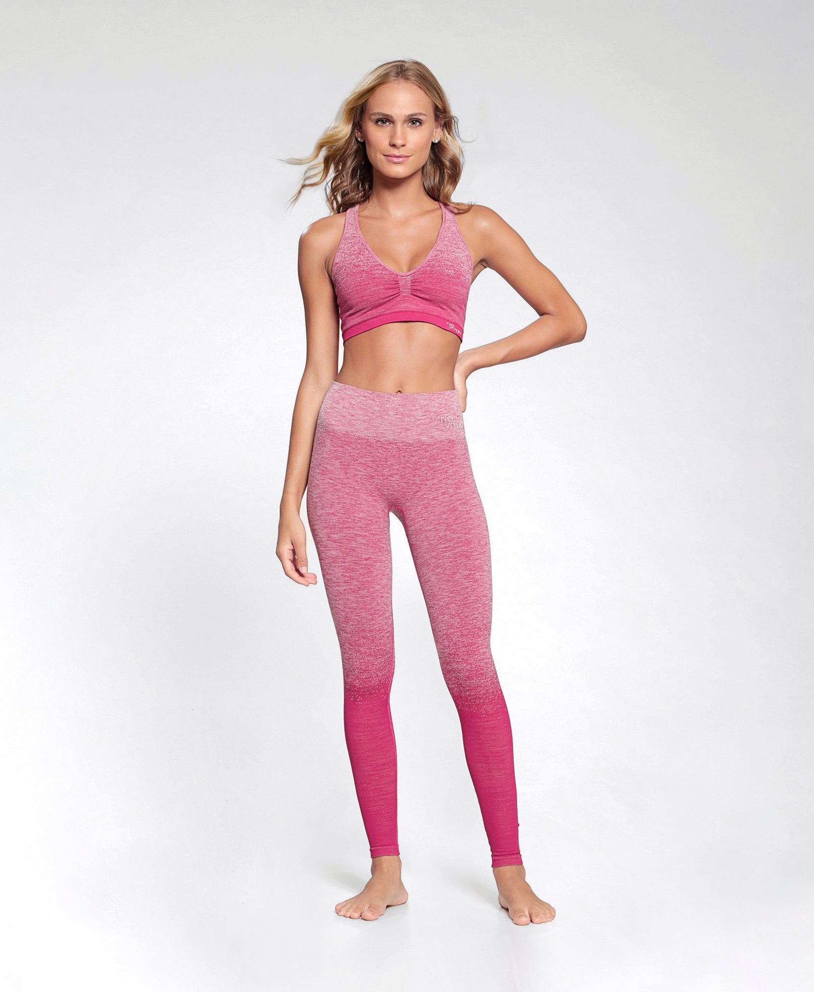 Linda Lift Leggings RioSeamless™ Pink – Rio Yoga