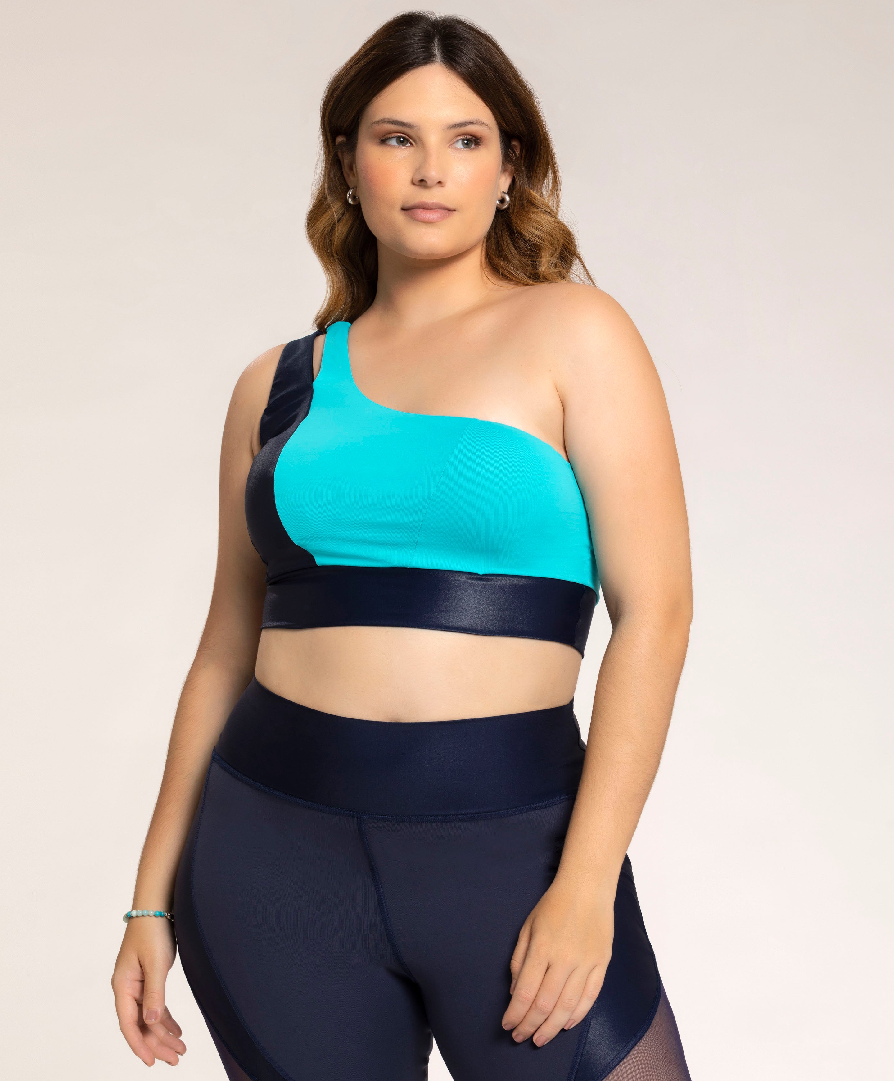 Glow Longline Bra RioHug™ Dark Blue – Rio Yoga